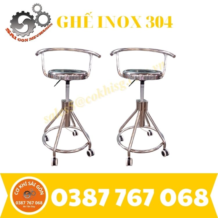 Ghế Thí Nghiệm Inox 304 - Đảm bảo chất lượng cao từ Cơ Khí Sài Gòn