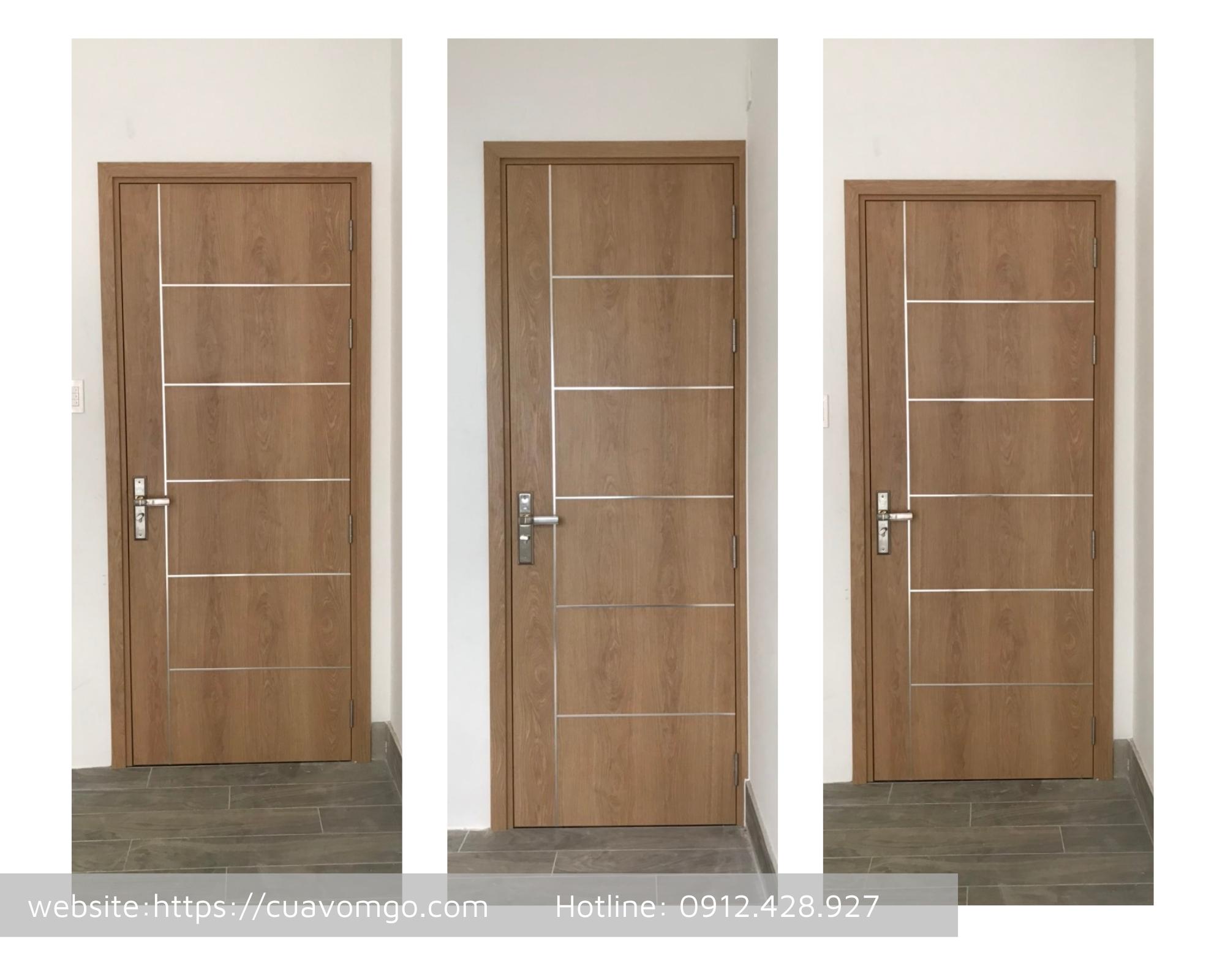 Cửa gỗ công nghiệp MDF tại Đồng Tháp  Báo giá trọn gói
