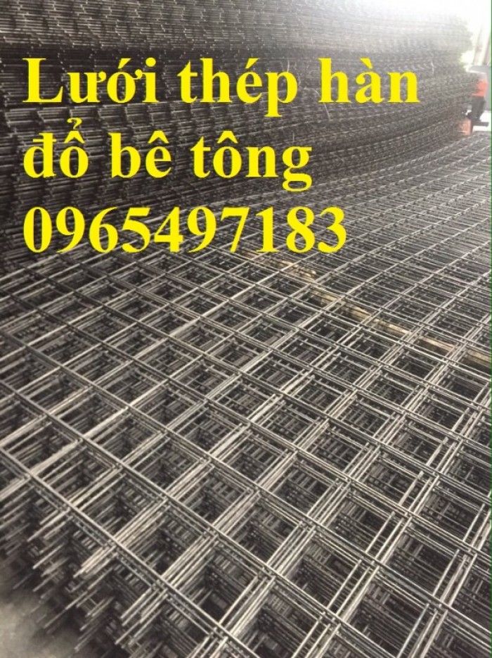 Lưới thép hàn D4, d5, D6, D8, D10 đổ bê bông giá tốt nhất tại Hà Nội