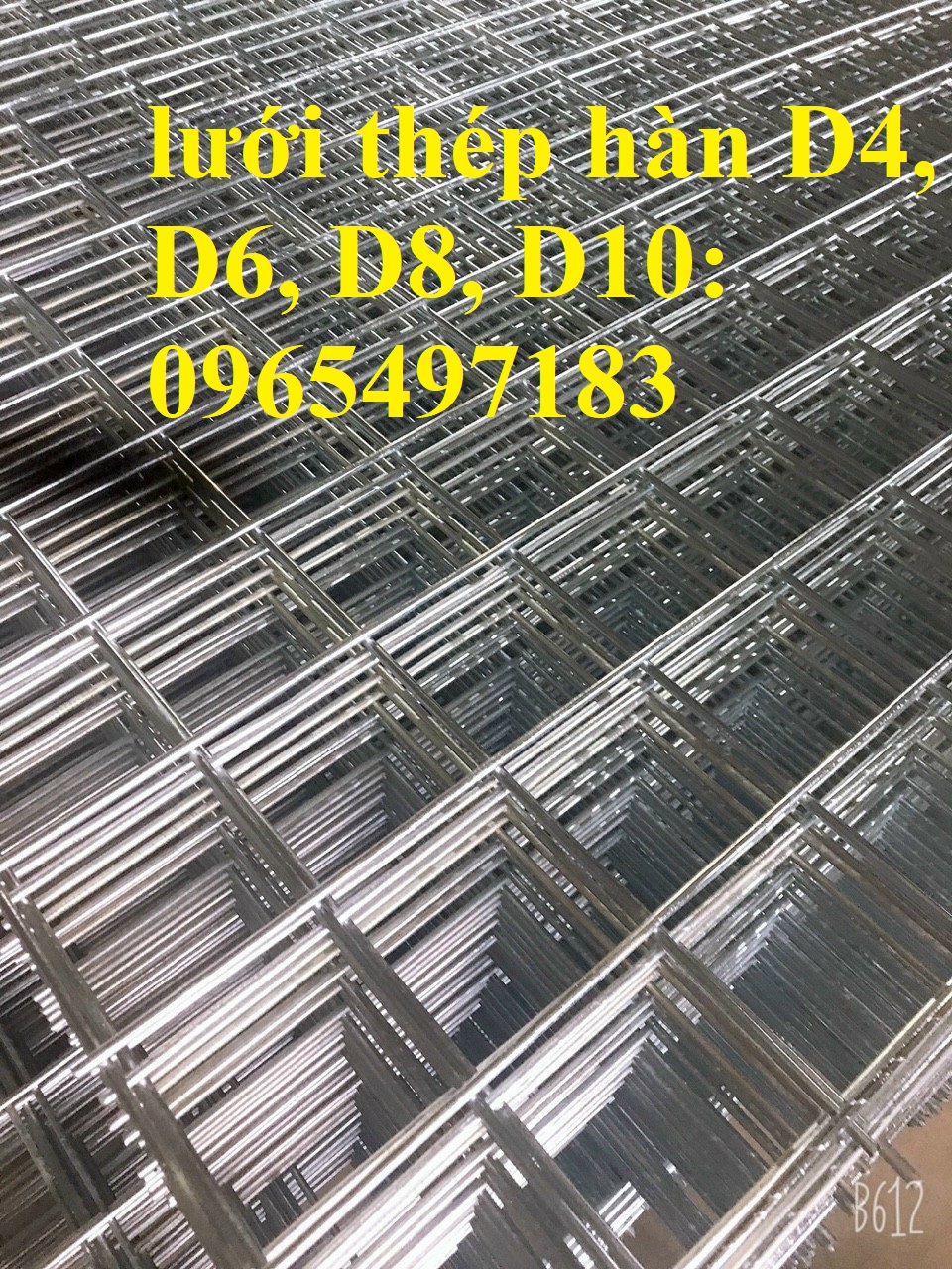 Lưới thép hàn D4, d5, D6, D8, D10 đổ bê bông giá tốt nhất tại Hà Nội