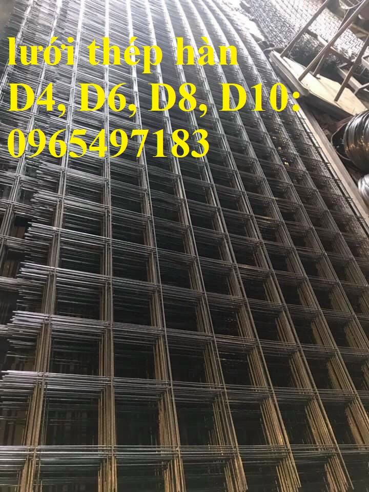 Lưới thép hàn D4, d5, D6, D8, D10 đổ bê bông giá tốt nhất tại Hà Nội