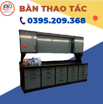 Bàn thao tác có tủ treo