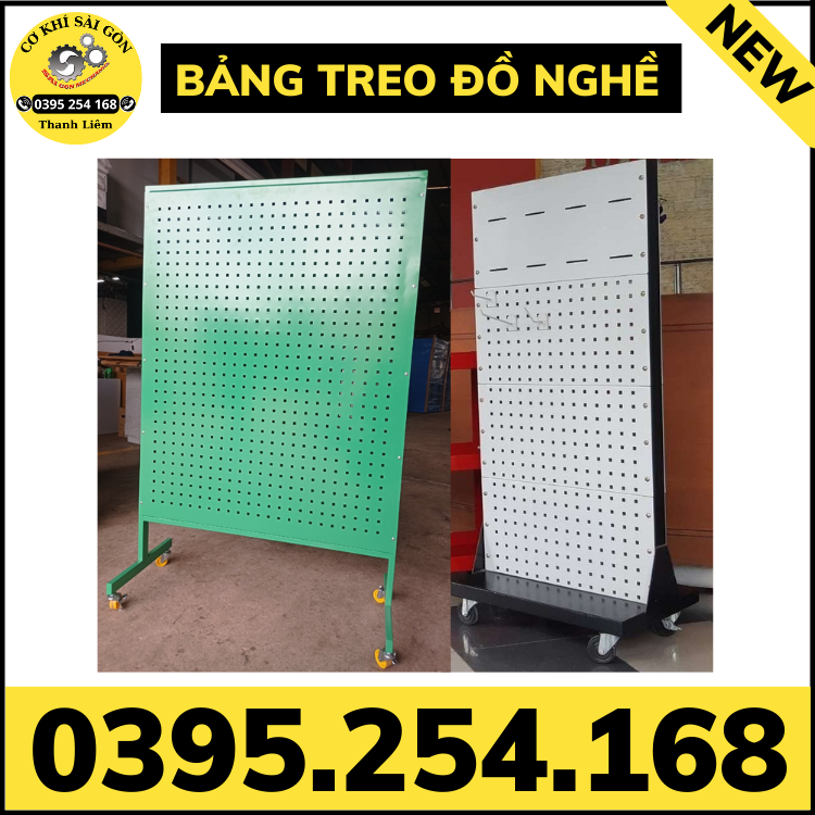 Bảng treo dụng cụ đồ nghề di động chuyên dùng trong các garage