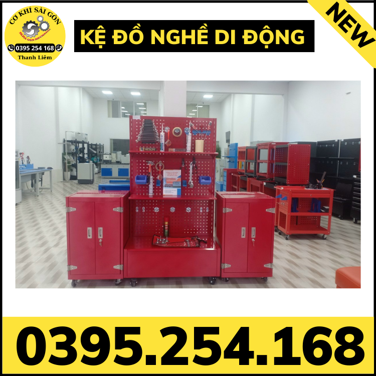 Bảng treo dụng cụ đồ nghề di động chuyên dùng trong các garage