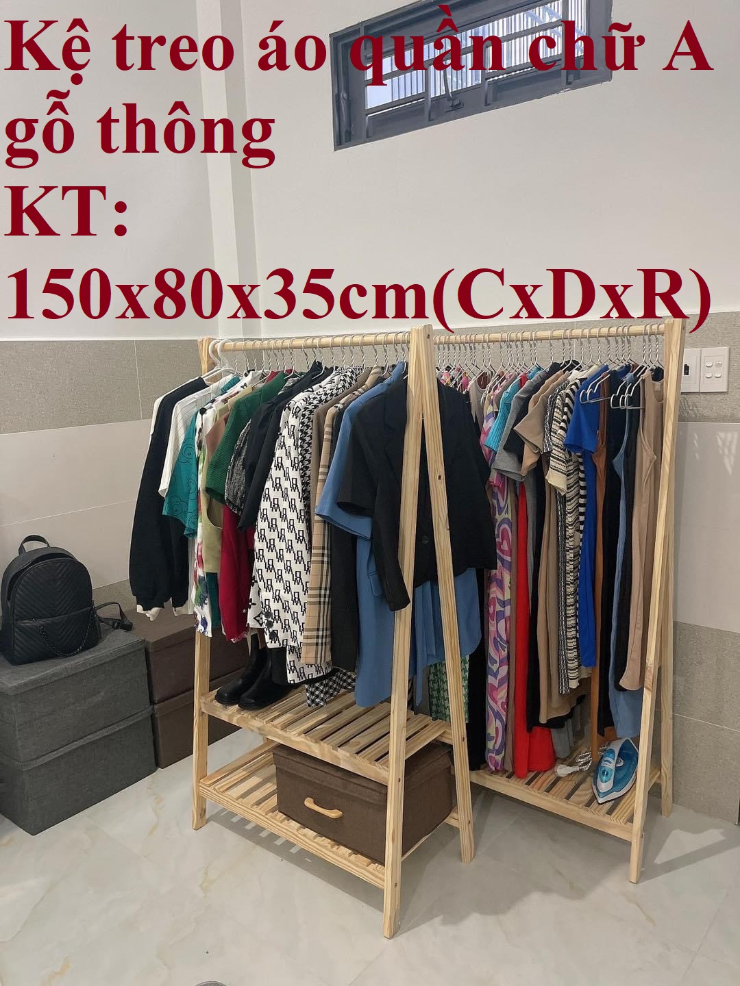 Shop bán kệ gỗ treo, giá treo chữ A tại Đà Nẵng