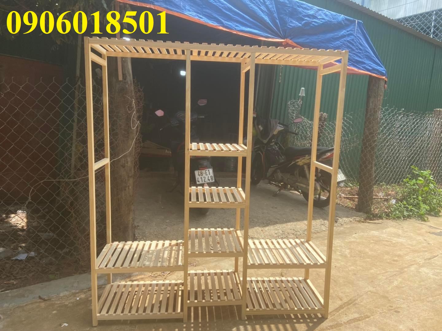 Giá treo gỗ thông các loại tại TP Đà Nẵng
