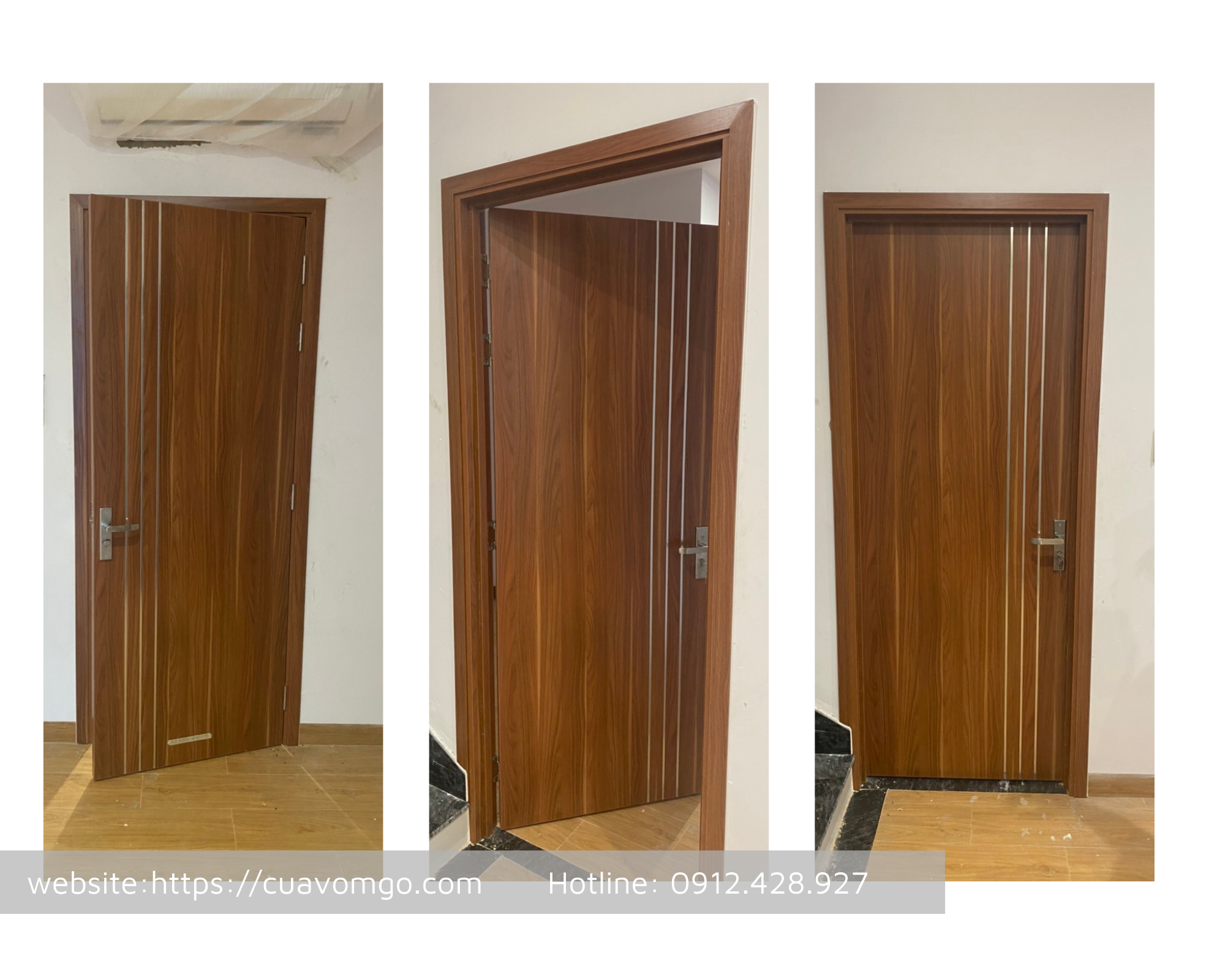 Cửa gỗ MDF tại Cần Thơ  Báo giá trọn gói
