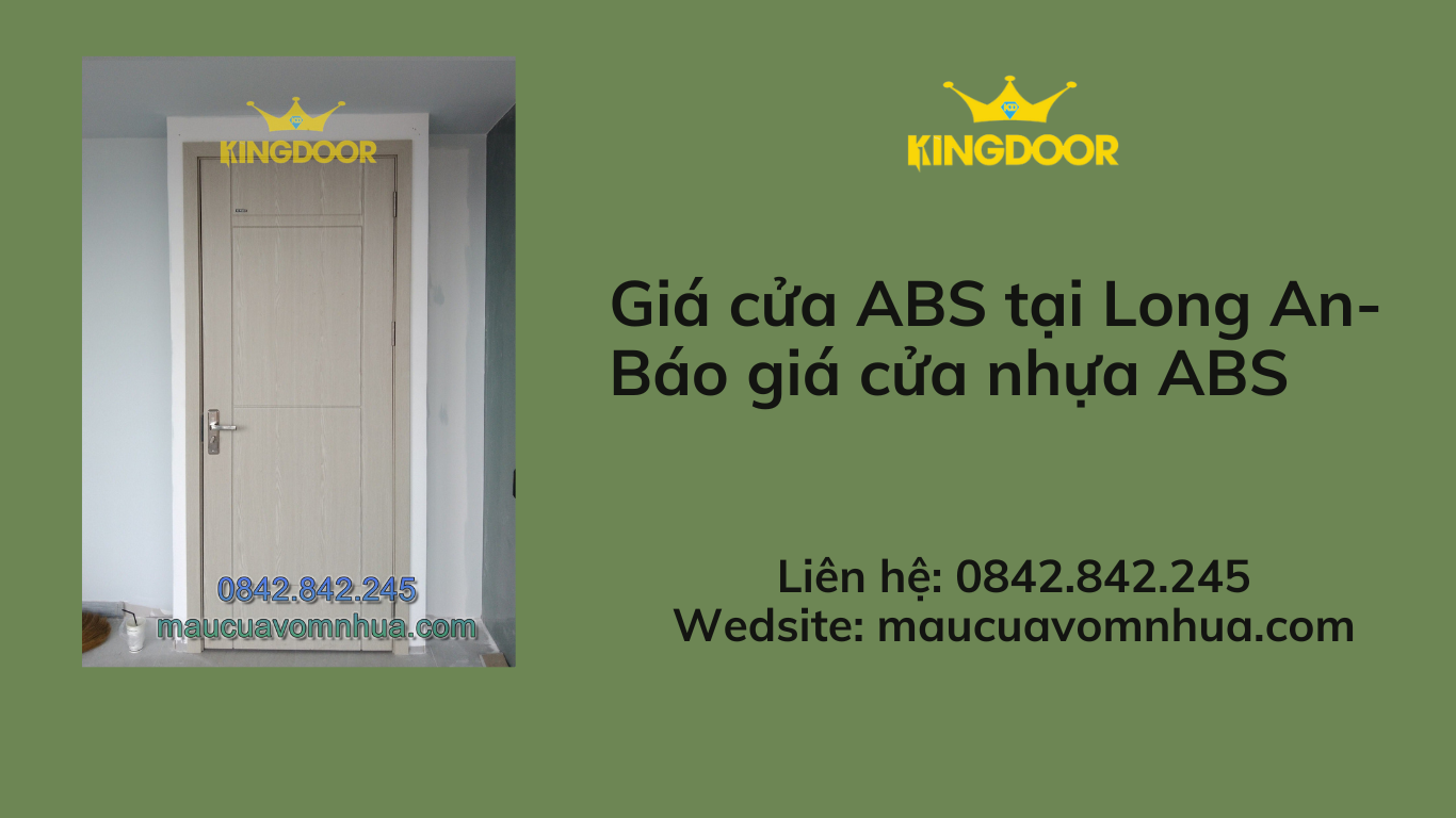 Giá cửa ABS tại Long An -Báo giá cửa nhựa ABS