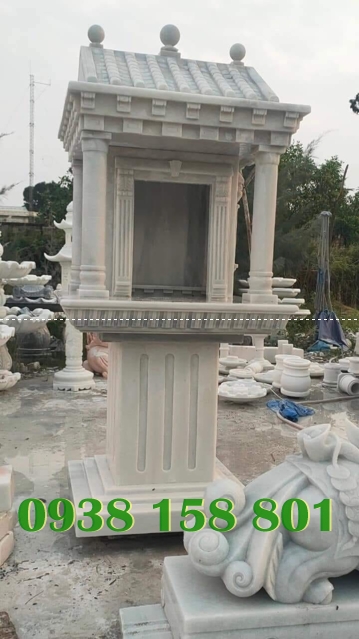 Cây hương đá - Các mẫu cây hương thờ ngoài trời 1 mái bán Hồ Chí Minh