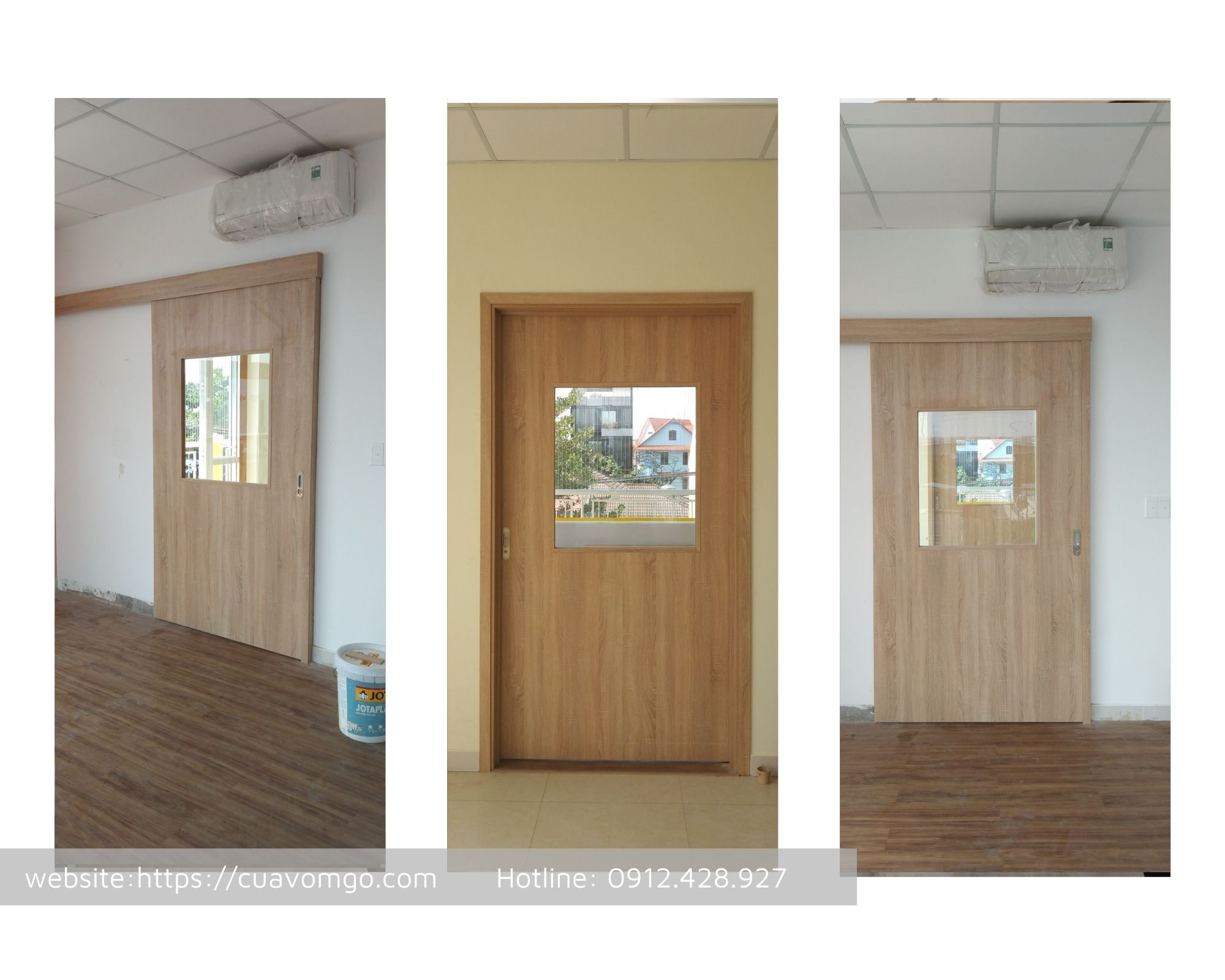 Cửa gỗ MDF tạ Cần Thơ  Báo giá trọn gói