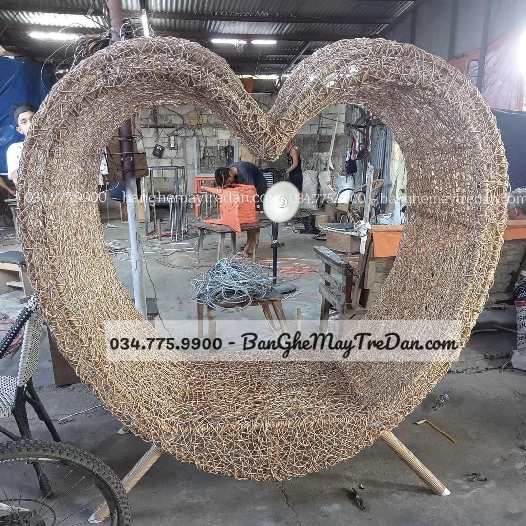 Ghế chụp ảnh ngoài trời tạo hình độc đáo