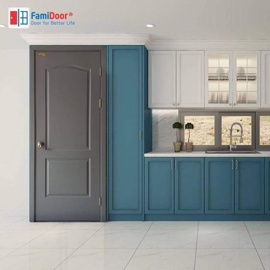 Cửa gỗ công nghiệp hdf dòng cửa quốc dân cho mọi nhà
