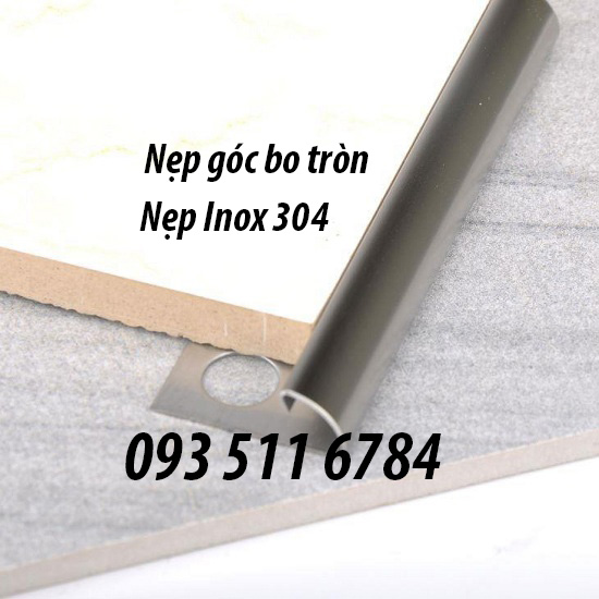 Nẹp trang trí nhôm chữ V30mm góc tường Nẹp góc tròn cạnh tường