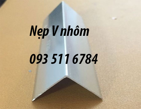 Nẹp trang trí nhôm chữ V30mm góc tường Nẹp góc tròn cạnh tường