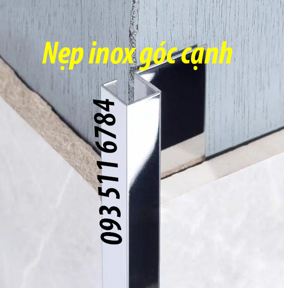 Nẹp góc tường Inox Nẹp nhôm góc âm Nẹp U trang trí