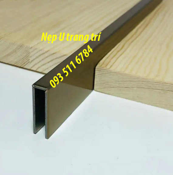 Nẹp góc tường Inox Nẹp nhôm góc âm Nẹp U trang trí