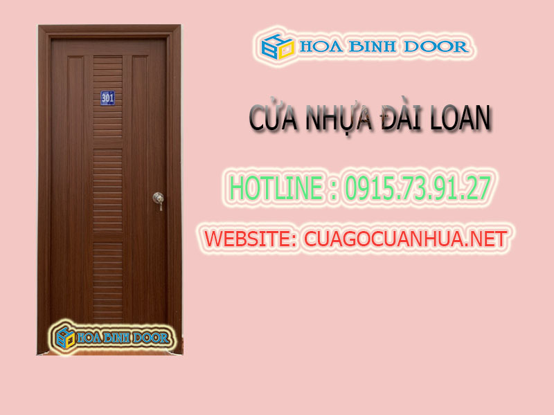 Cửa nhựa đài loan tại thuận an- bình dương- cửa nhựa giả gỗ