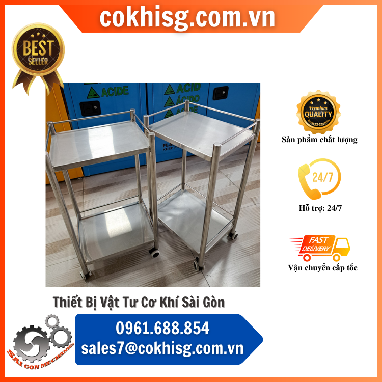 Giường sơ sinh inox 304 - CKSG in 11