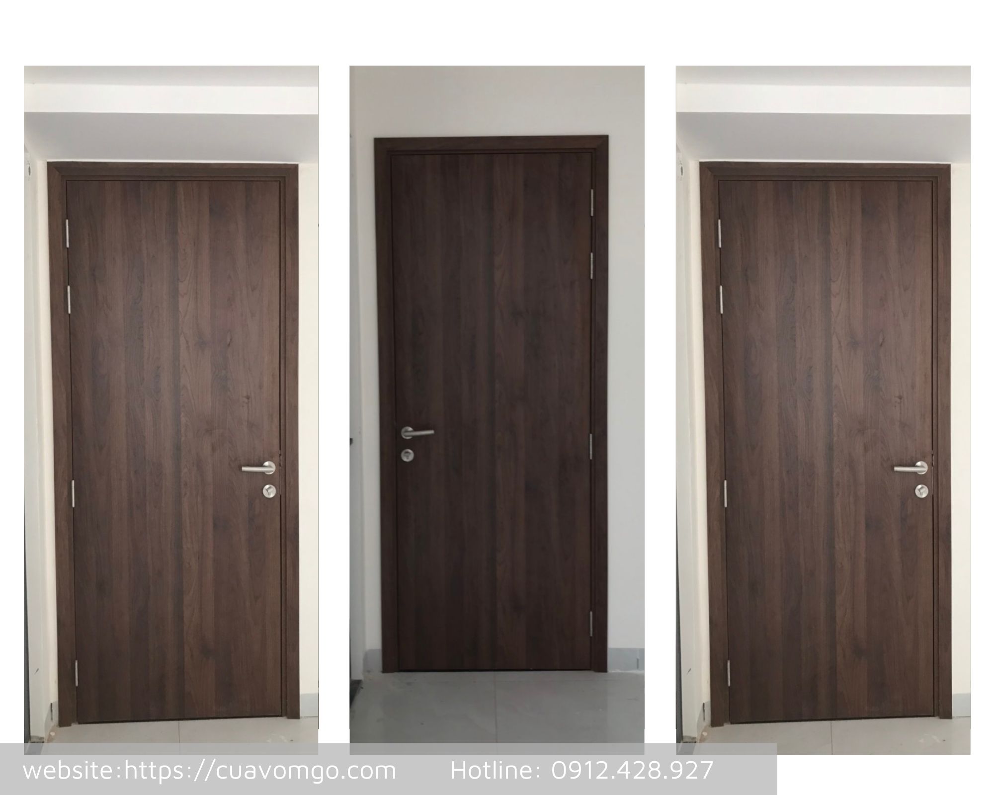 Cửa gỗ công nghiệp MDF tại Bến Tre  Cửa phòng ngủ Melamine