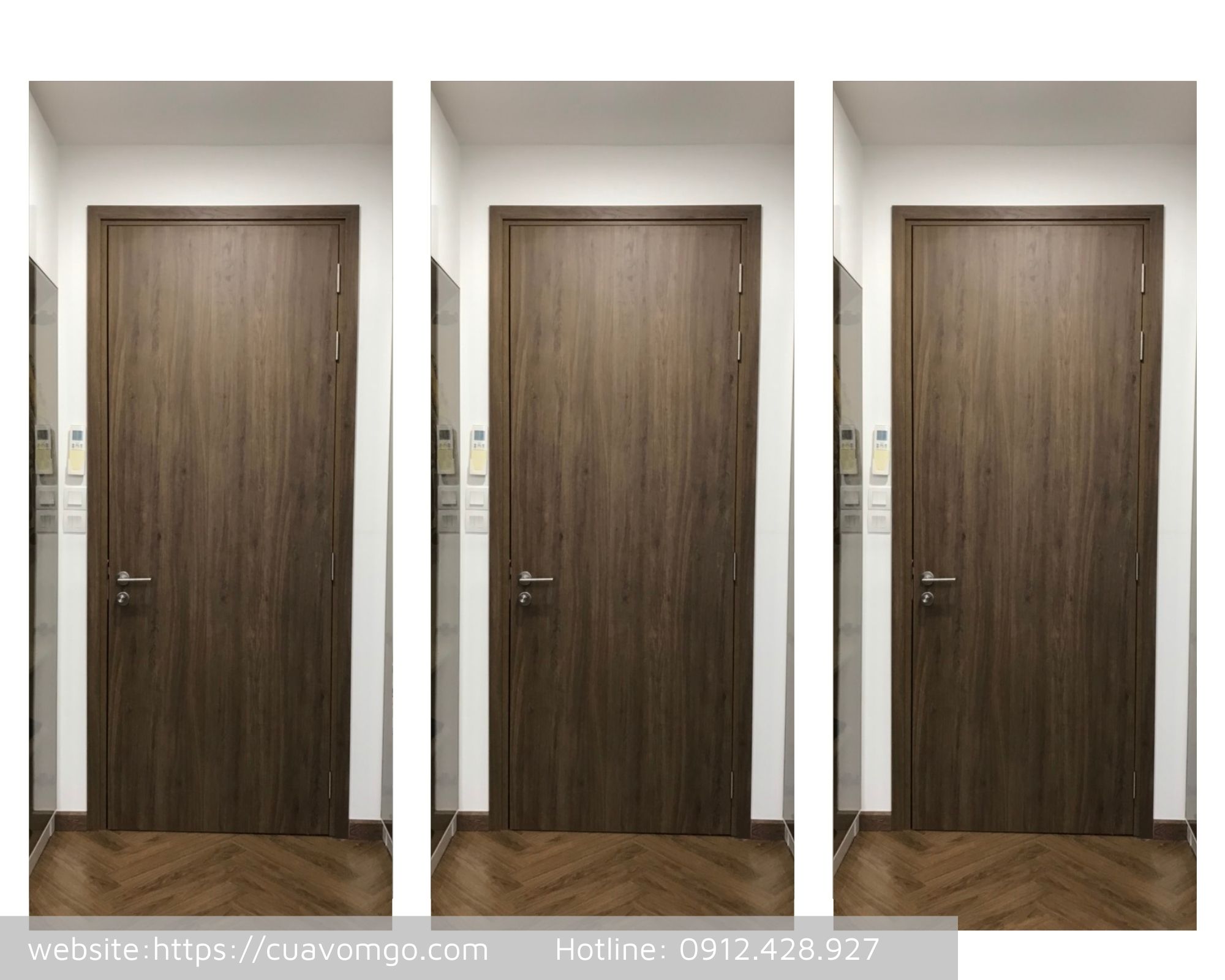 Cửa gỗ công nghiệp MDF tại Bến Tre  Cửa phòng ngủ Melamine