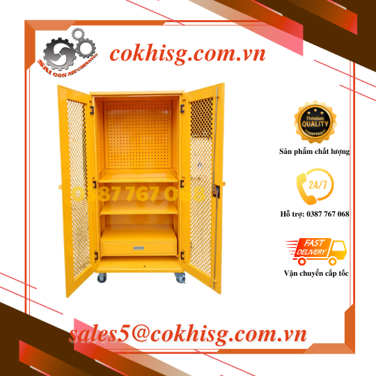 Tủ dụng cụ vật tư 2 cánh