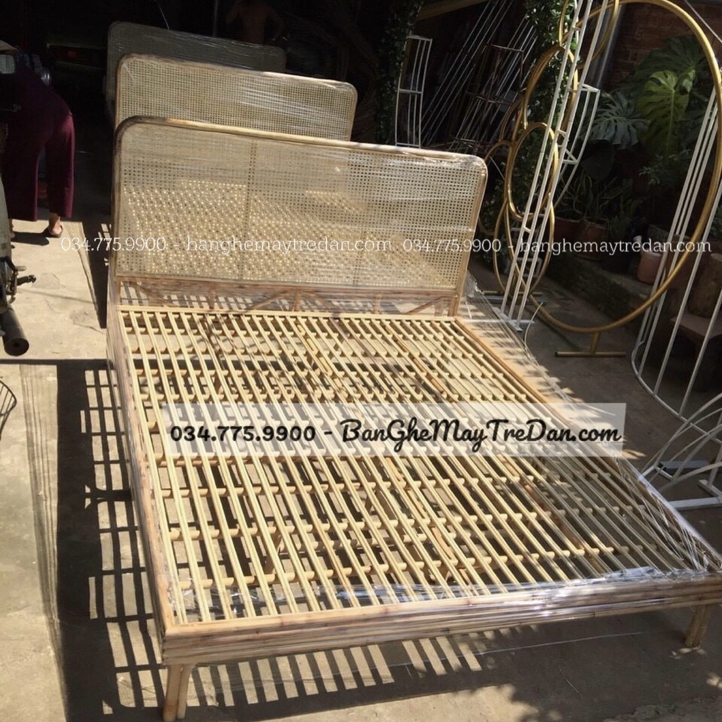 Xưởng làm nội thât mây tre đan tại Sài Gòn