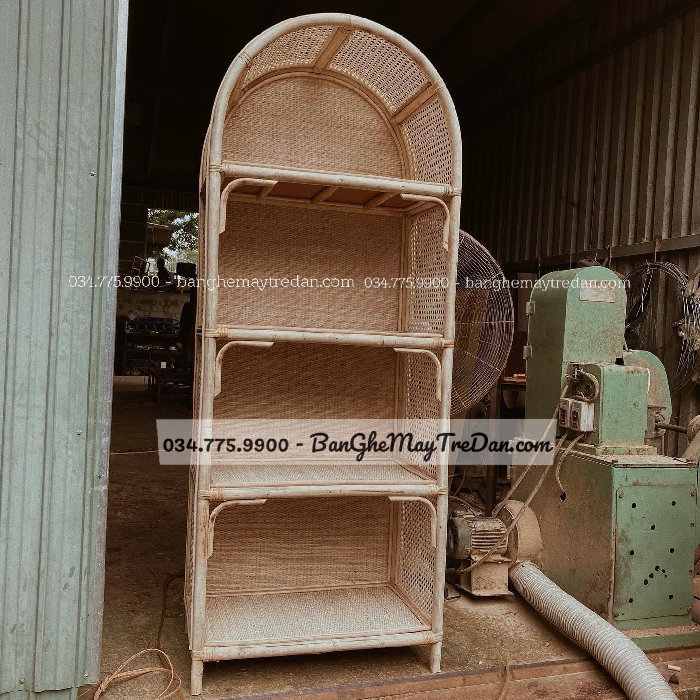 Xưởng làm nội thât mây tre đan tại Sài Gòn