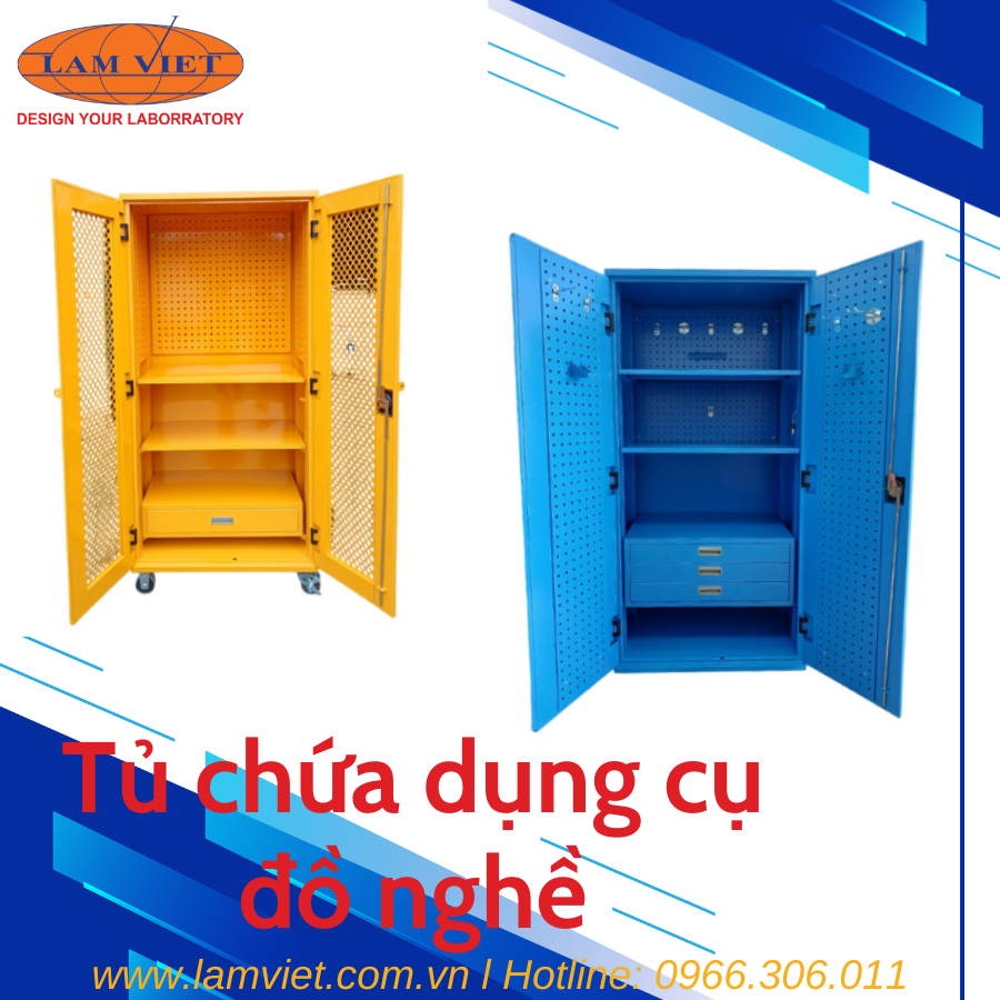 TỦ CHỨA DỤNG CỤ ĐỒ NGHỀ LV-3301