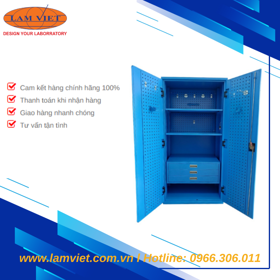 TỦ CHỨA DỤNG CỤ ĐỒ NGHỀ LV-3302