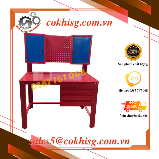 Bàn thao tác nguội cơ khí siêu tiện lợi