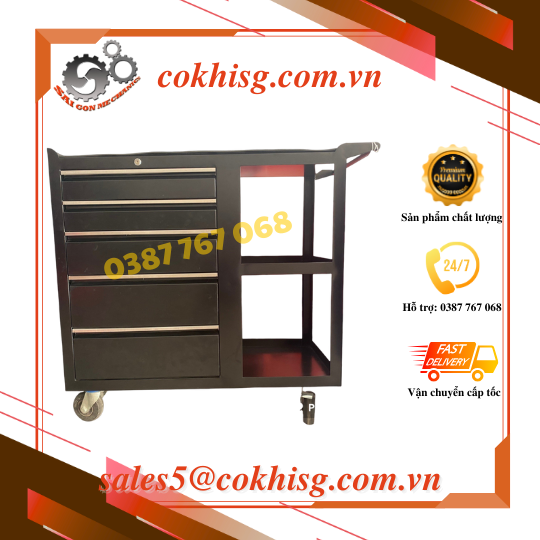 Xe đẩy đồ nghề gia công theo yêu cầu