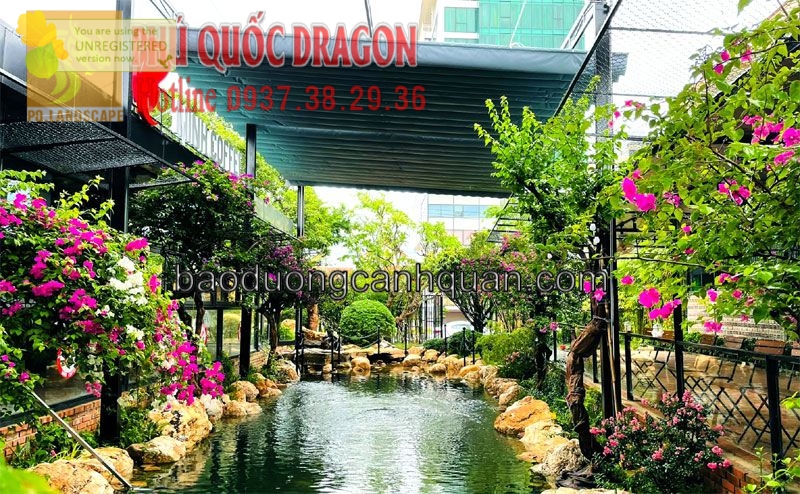 Tư vấn thi công cảnh quan sân vườn quán cafe ở TPHCM, Đồng Nai