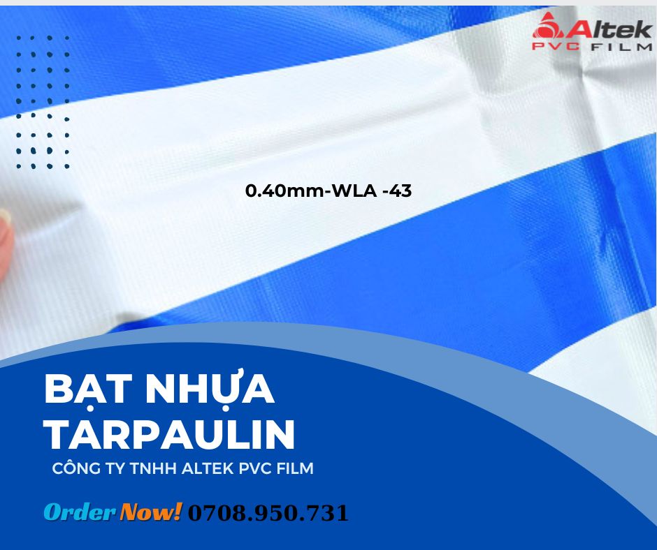 Vải bạt tarpaulin che nắng mưa giá tốt tận xưởng