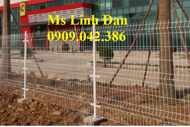 Hàng rào mạ kẽm ,hàng rào bảo vệ,hàng rào mạ kẽm gập 2 đầu
