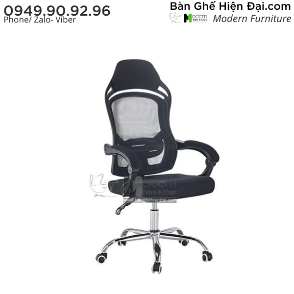 Ghế xoay làm việc tại nhà lưng lưới chân tăng giảm HCM CM4291-M