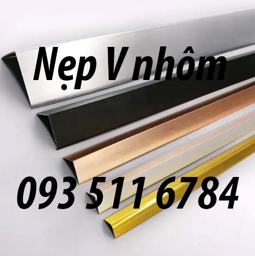 Cung cấp nẹp V góc tường nhôm Inox nhựa trang trí nội ngoại thất