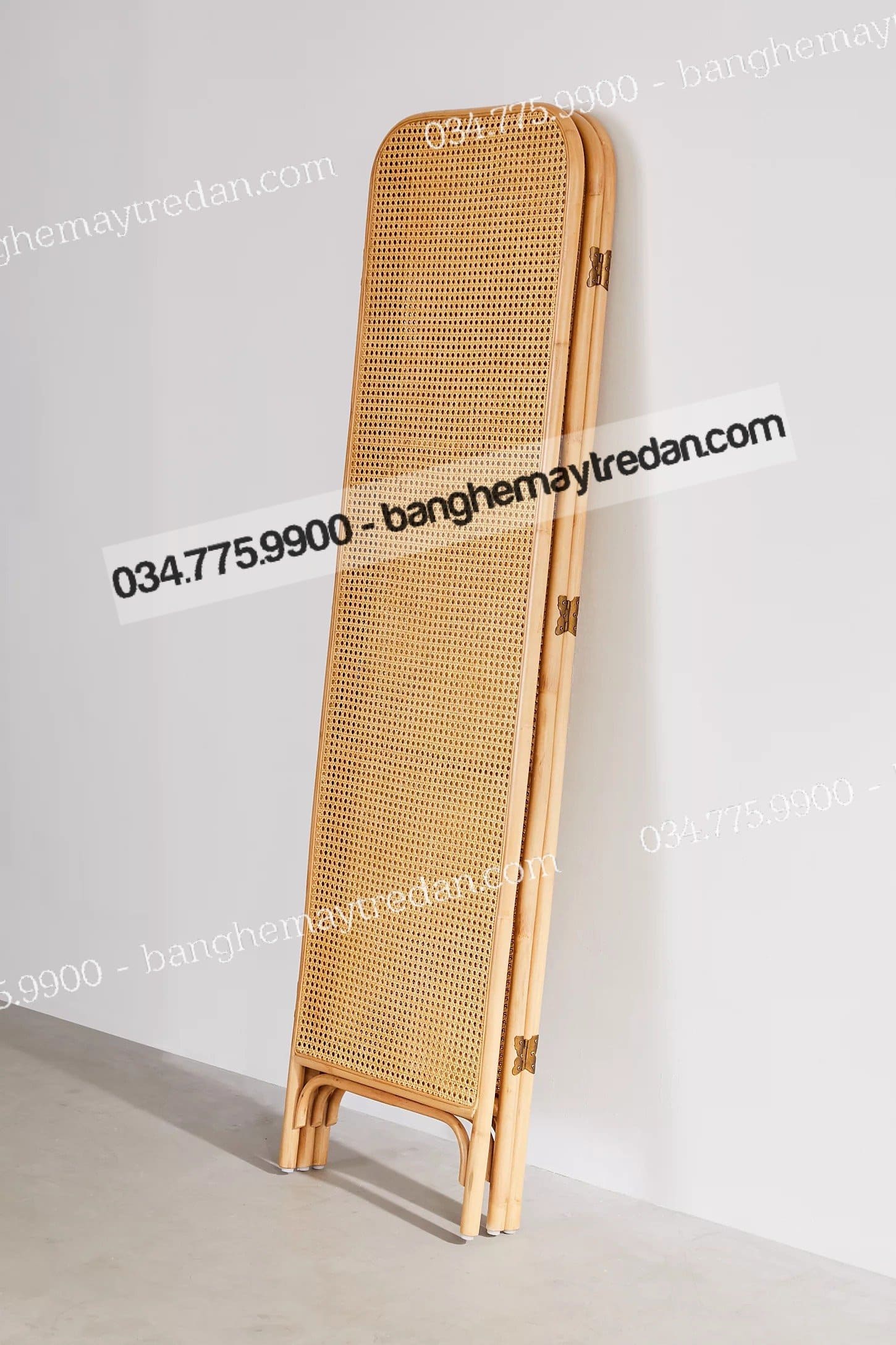 Bình phong mây tự nhiên ngăn không gian