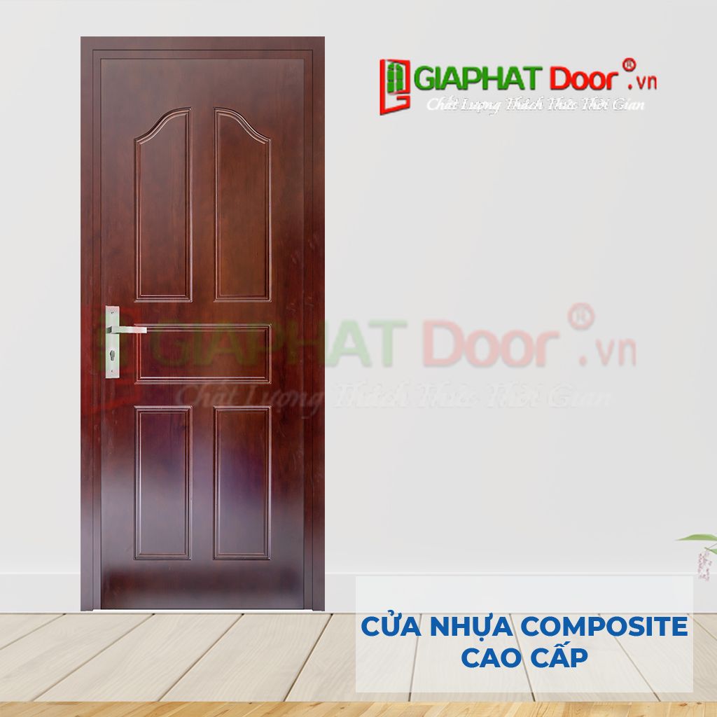 Cửa nhựa giả gỗ Composite giaphatdoor chất lượng