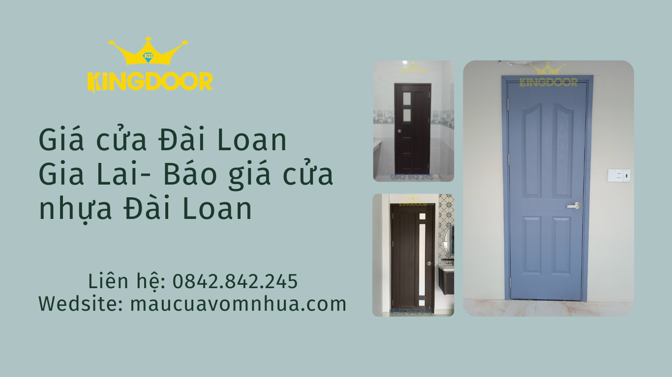 Giá cửa Đài Loan-Báo giá cửa nhựa Đài Loan