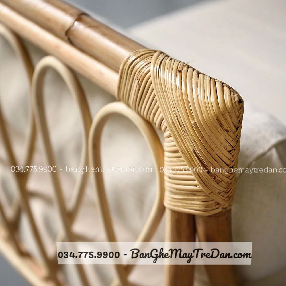 Sofa mây phòng khách hiện đại, trẻ trung giá tốt