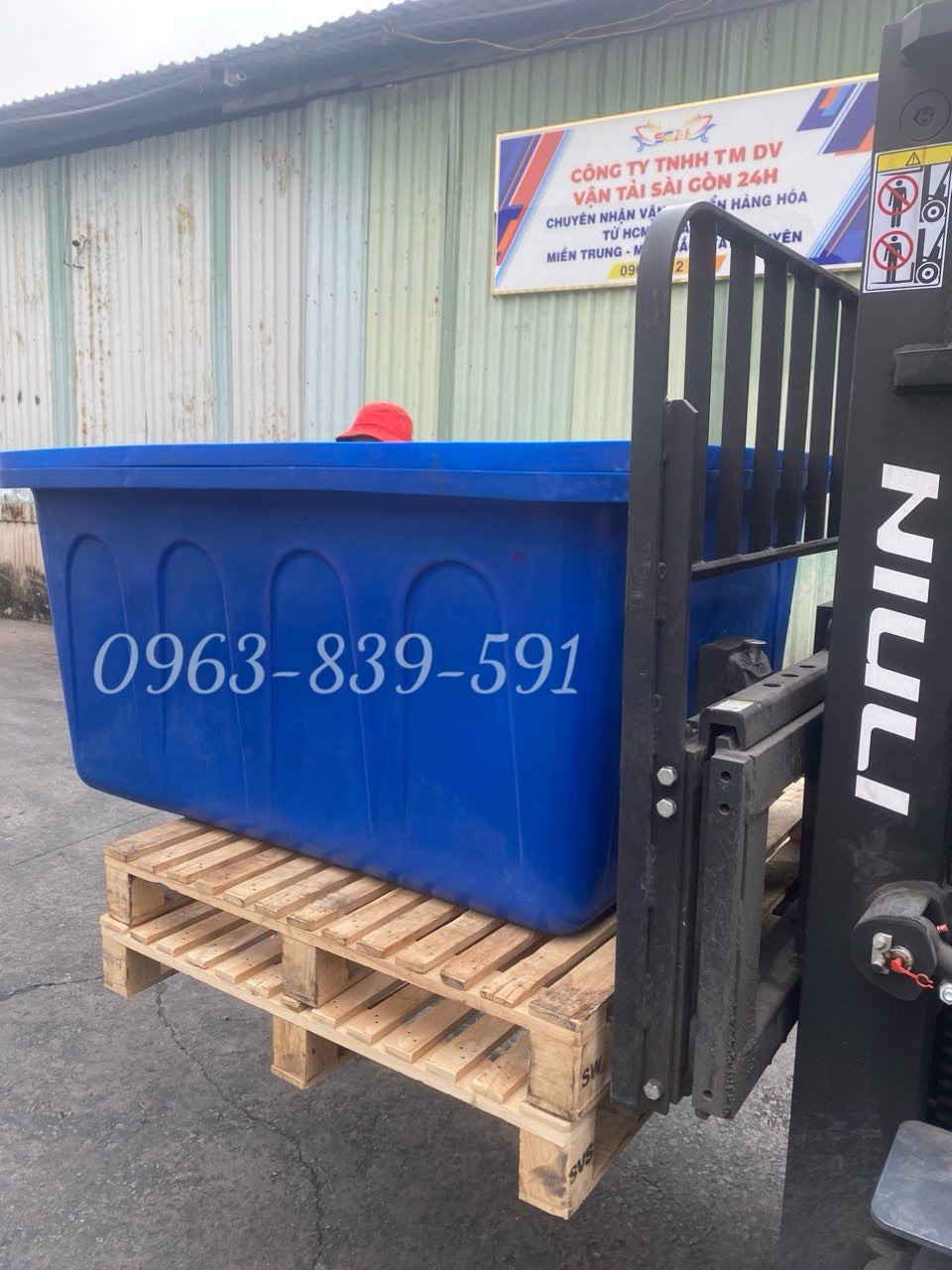 Tank nhựa đựng hoá chất - trồng rau - nuôi cá