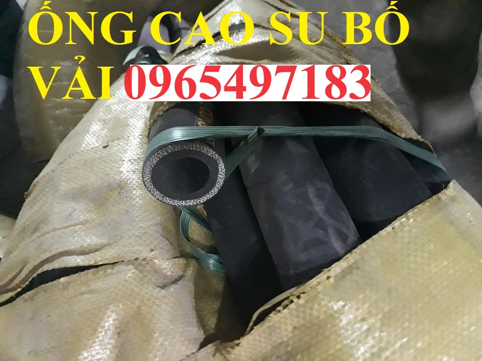 Bán ống cao su bố vải 3 lớp, 5 lớp, 7 lớp có sẵn phi 8 - phi 200