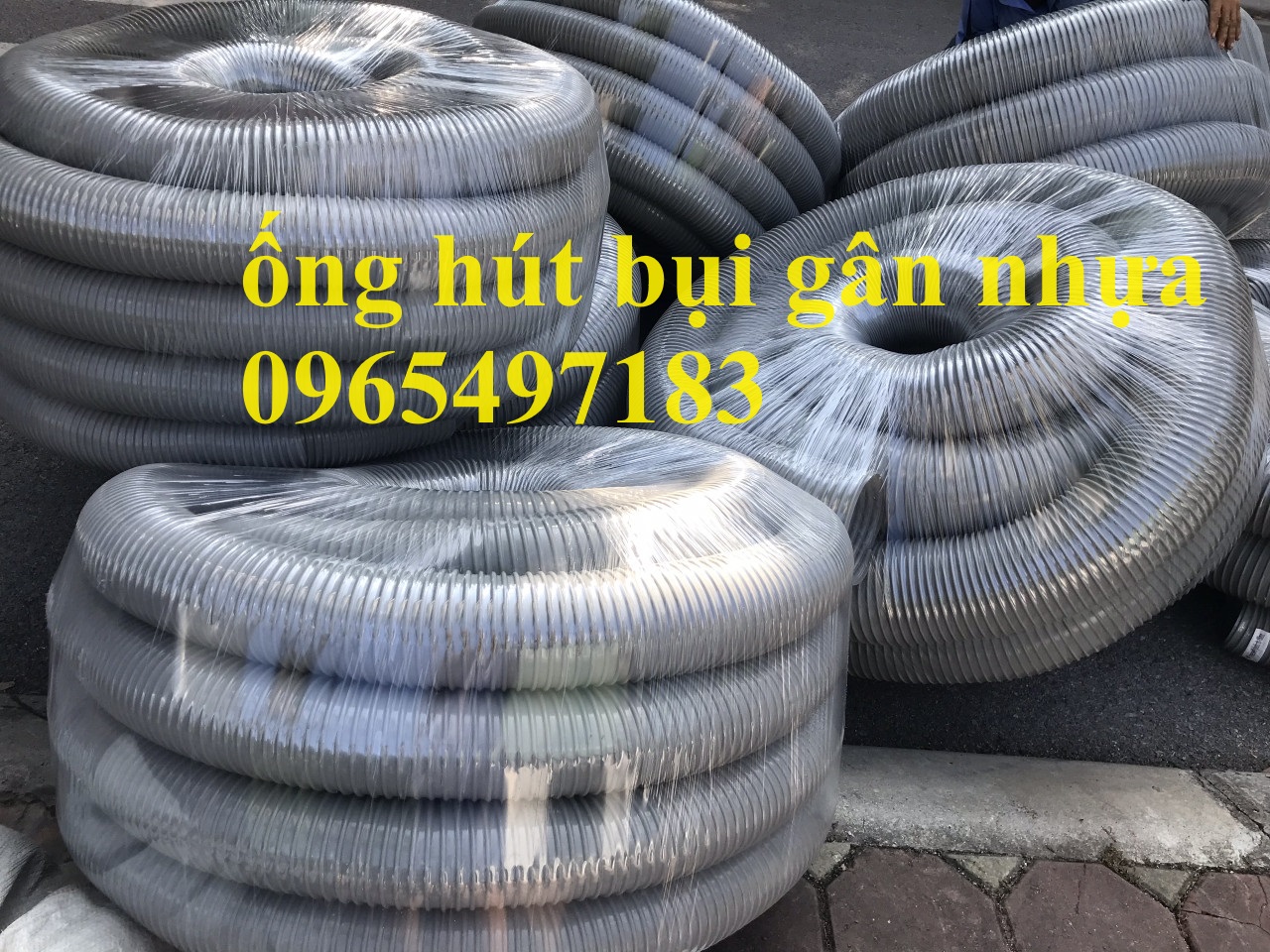 Bán ống hút bụi gân nhựa phi 34- phi 300 có sẵn giao hàng toàn quốc