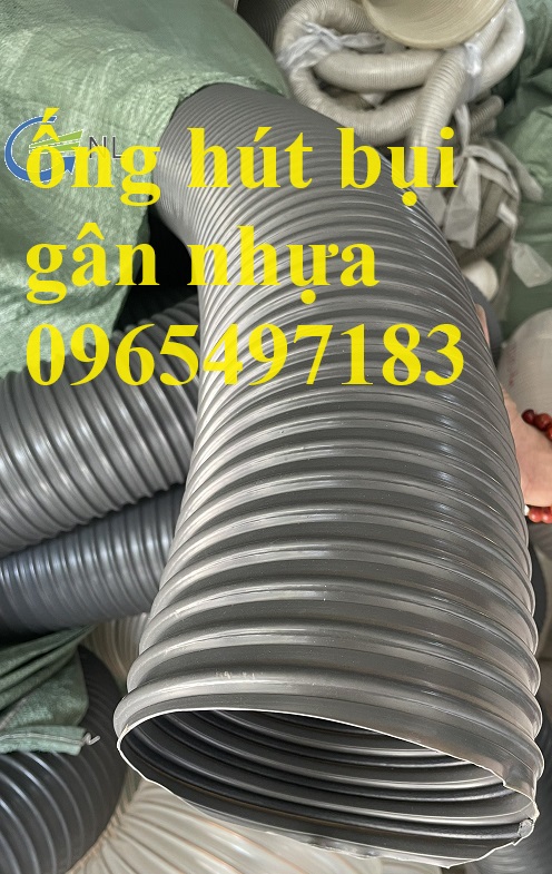 Bán ống hút bụi gân nhựa phi 34- phi 300 có sẵn giao hàng toàn quốc