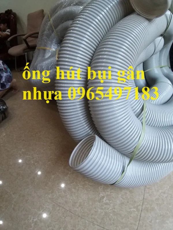 Bán ống hút bụi gân nhựa phi 34- phi 300 có sẵn giao hàng toàn quốc