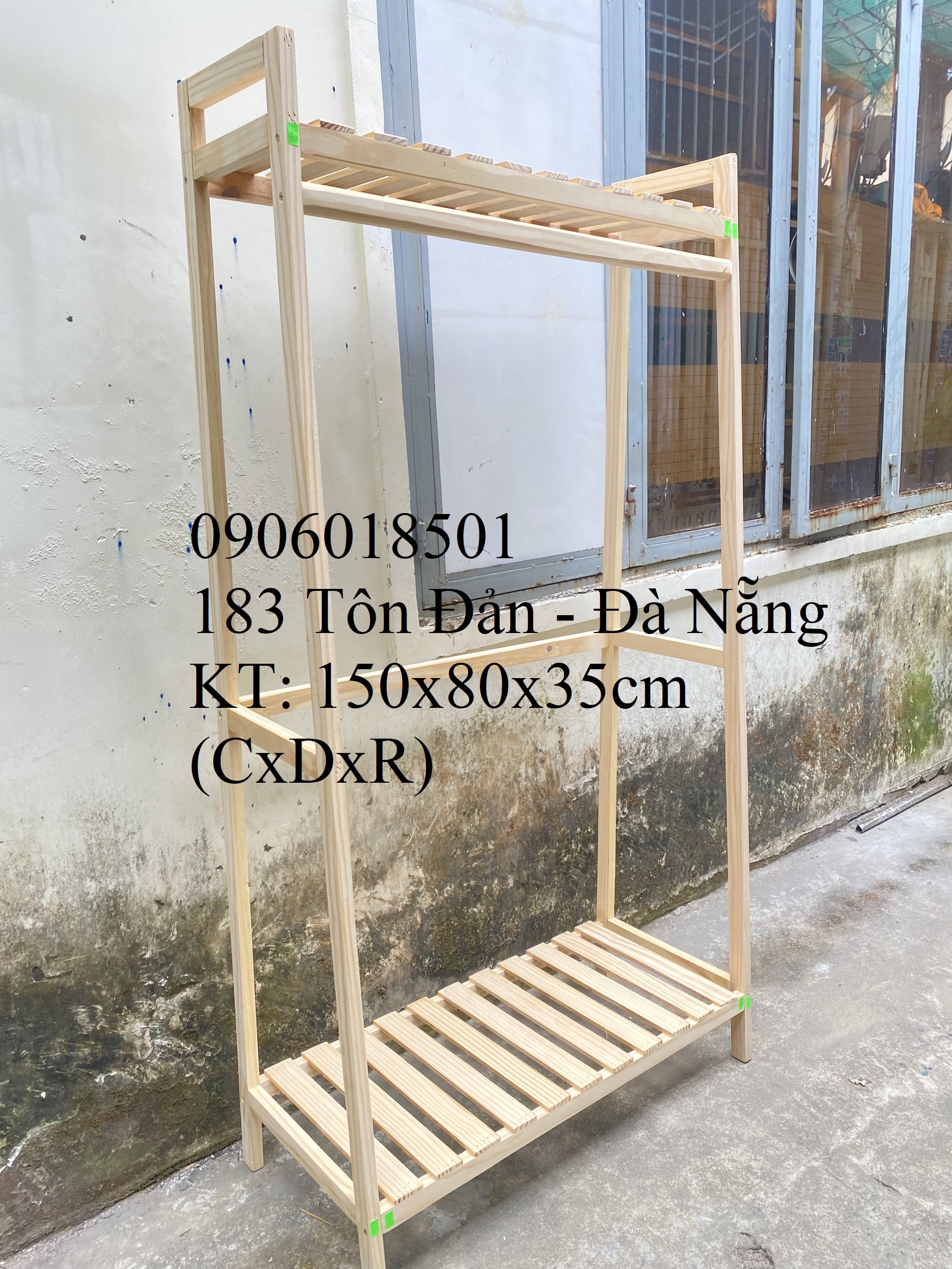 Giá treo quần áo cho sinh viên ở trọ Đà Nẵng 0906018501