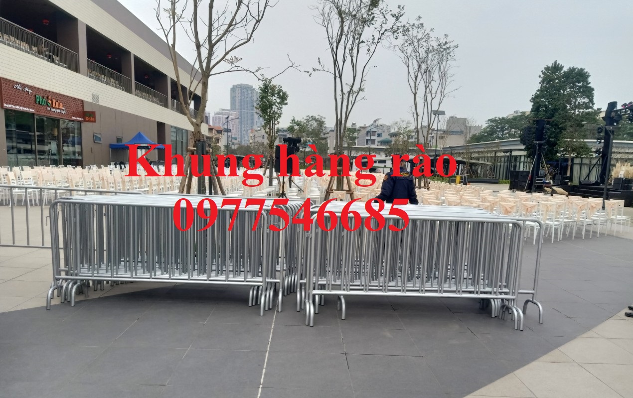 Sản xuất hàng rào di động khổ  cao 1m dài 2m, cao 1200mm dài 2000mm