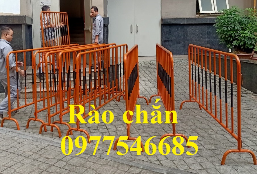 Sản xuất hàng rào di động khổ  cao 1m dài 2m, cao 1200mm dài 2000mm