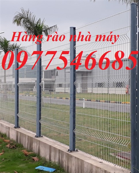 Lưới thép hàng rào mạ kẽm, lưới hàng rào mạ kẽm D4a50x50