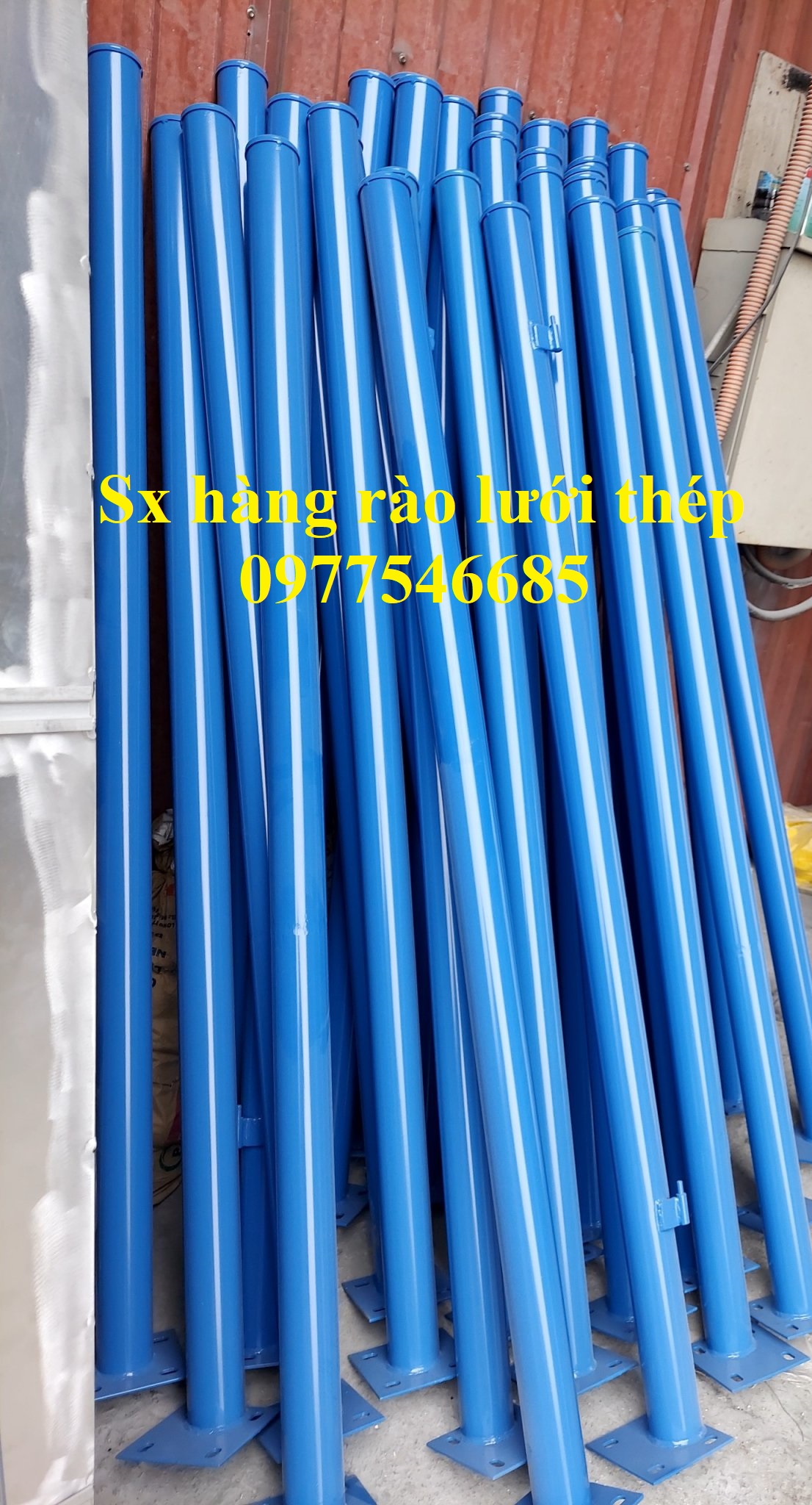 Lưới thép hàng rào mạ kẽm, lưới hàng rào mạ kẽm D4a50x50